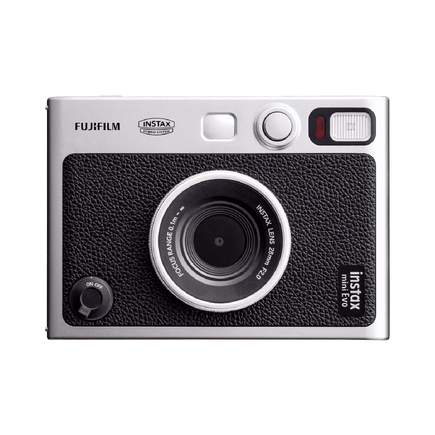 FUJIFILM INSTAX MINI EVO Hybrid Instant Camera - Black